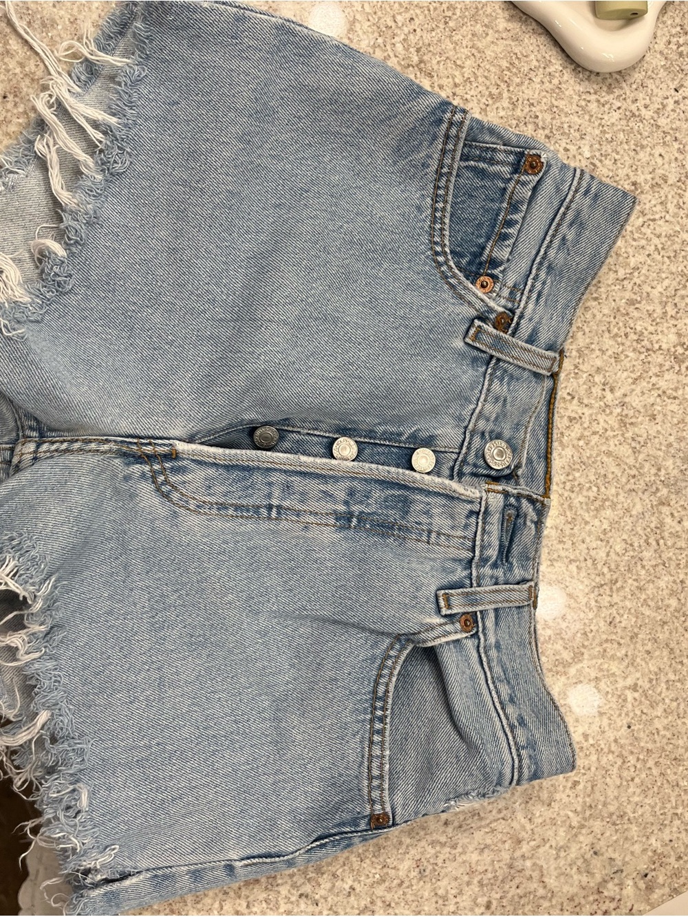 Vintage Levi denim shorts